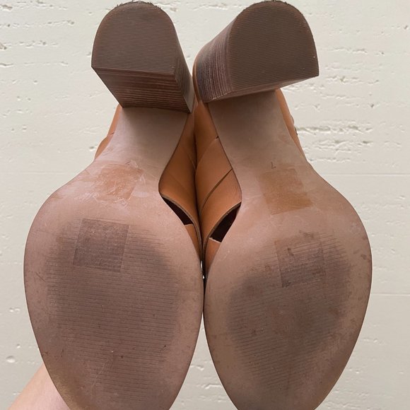 Madewell Cindy Sandal - leather slingback size 7 - Picture 5 of 7